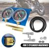 For Motorcycle Honda/Suzuki Vacuum Balancer Gauge 1Pcs/2Pcs Cylinder Carburetor W/Hose Set
