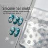 Cross-Border Exclusive 3D Silicone Carving Mold for Nail Art - Snowflake, Lace, Bohemian, Butterfly Design