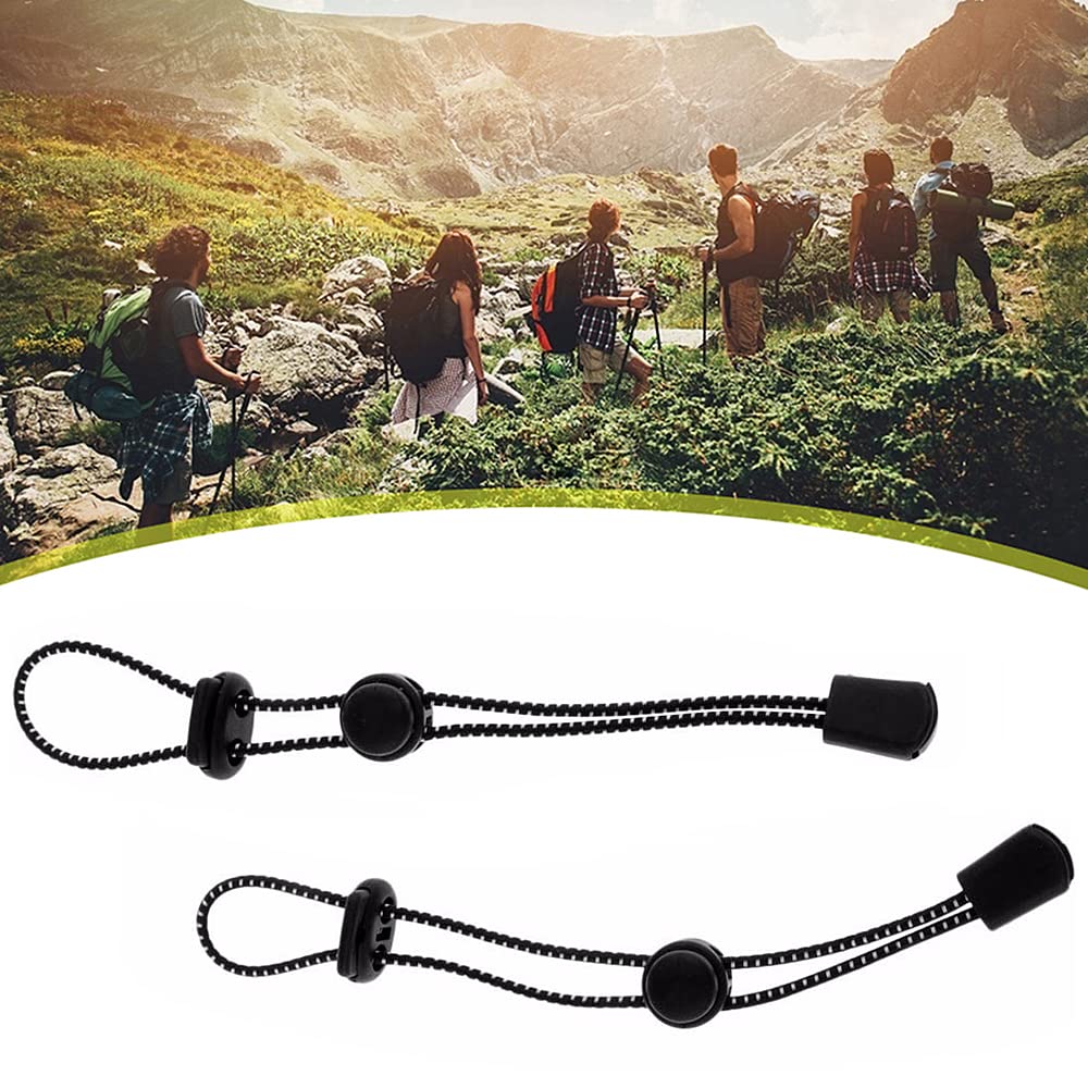 Trekking Pole Holder Elastic Rope Fixed Strap Adjustable Stock Fixed