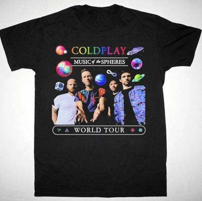Футболки Coldplay Music Of The Spheres World Tour 2025 AC3000