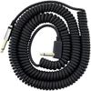 VOX Cable Guitar Bass Shield Curl Cord Type Length 9m Black VCC90 &