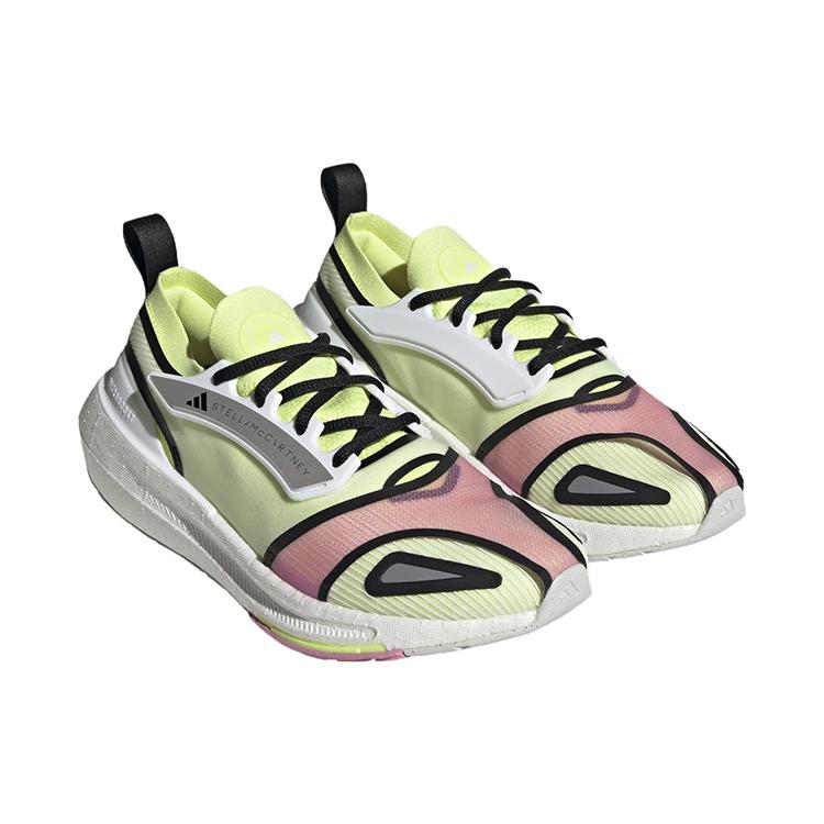 New Adidas Stella McCartney X UltraBoost Light Shoes 'Frozen Yellow Pink' Women's HQ8664