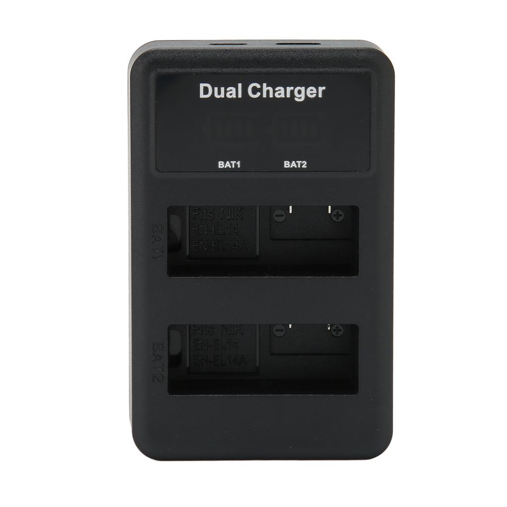 USB Camera Battery Charger for EN EL14 EN EL14A Battery for D5300 D3200 D5200 D3400 D5600 D3500