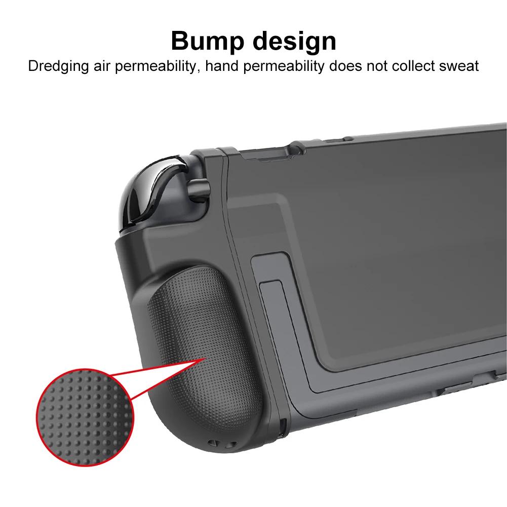TPU Case for Nintendo Switch 2 Protective Case Sleeve Shockproof for Switch 2 Ergonomic Handle Grip Cover with Stand