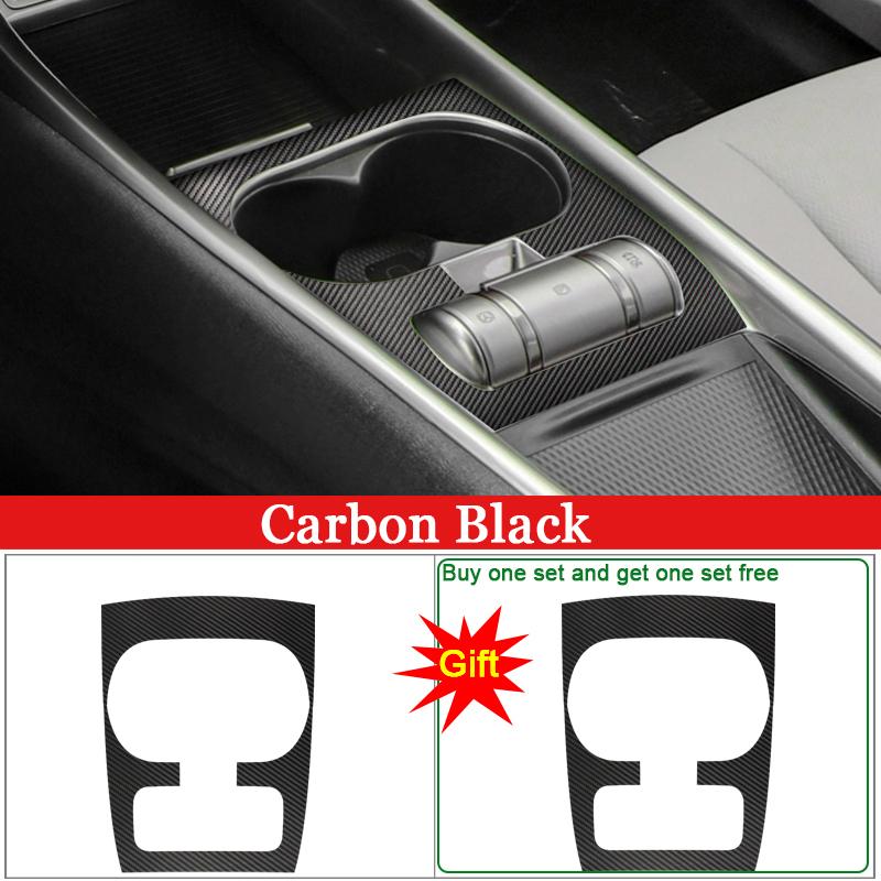 Наклейка на салон автомобиля, подходящая для BYD Dolphin EA1 ATTO 1 2022 2023, наклейка на панель передач автомобиля, защитная пленка коробки передач из углеродного волокна, черная