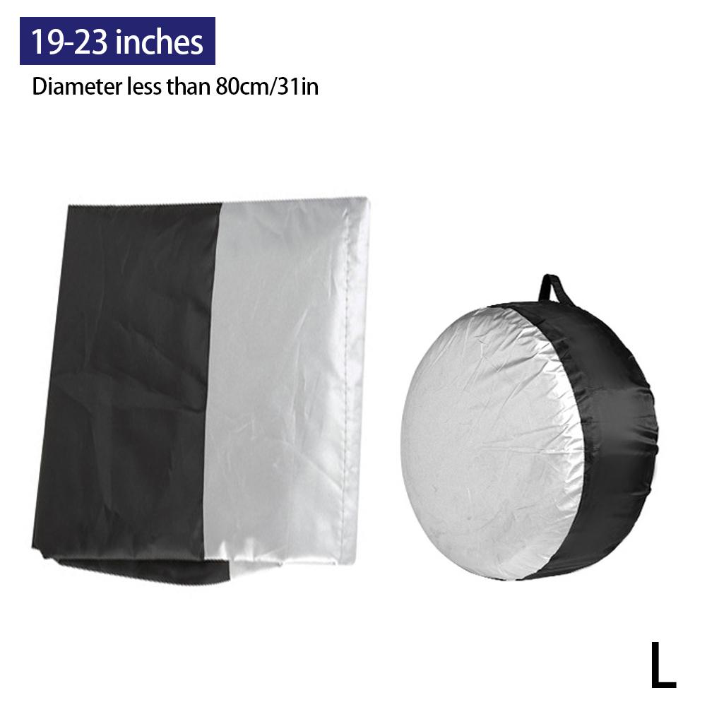 1 шт. Универсальные чехлы для запасных шин автомобиля, чехлы для хранения автомобильных колес, сумки для переноски шин для автомобильных колесных колпаков 13–18 дюймов, 19–23 дюйма