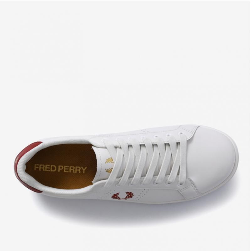 Fred Perry Унисекс кроссовки B721 Кожаные