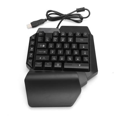 Клавиатура OneHanded для PUBG Computer Механический игровой аксессуар с эффектной подсветкой