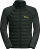 Куртка Jack Wolfskin Routeburn Pro Hybrid Men M черная олива