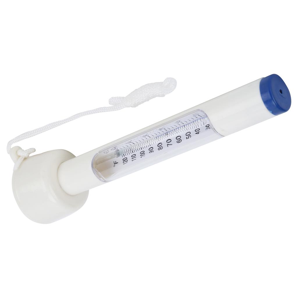 Pool Thermometer Durable Shatter‑Resistant ABS Pond Water Thermometer for Aquariums Bathtubs Swimming Pools