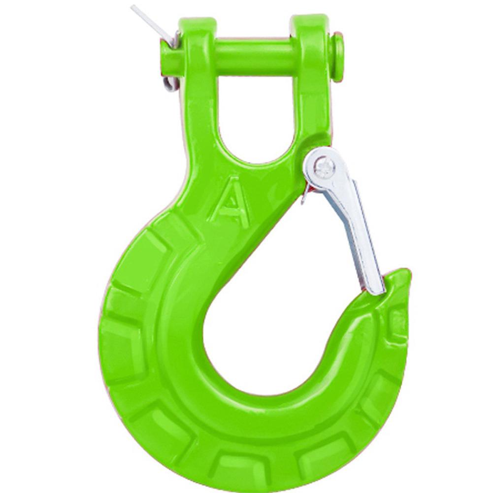 3/8" лебедочный крюк Макс 15 тонн сверхпрочный кованый легированный стальной синтетический трос лебедка крюк замок скоба скользящий крюк для квадроцикла UTV прицеп