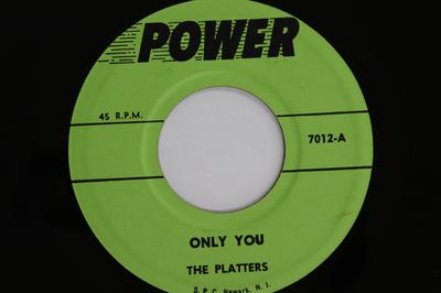 7-дюймовые ПЛАСТИНКИ - Only You / Voo Vee Ah Bee 7012 POWER RECORDS США Соул/Фанк Б/У