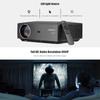 F30 4K 4200 Люмен HD Проектор ЖК 1080P 3D WIFI FHD Мини Портативный Проектор 1920x1080P Домашний Кинотеатр Видео Проектор