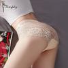 French Lace Sexy Mid-waist Women's Panties Non-marking High Elastic Breathable Buttock Lifting Panties