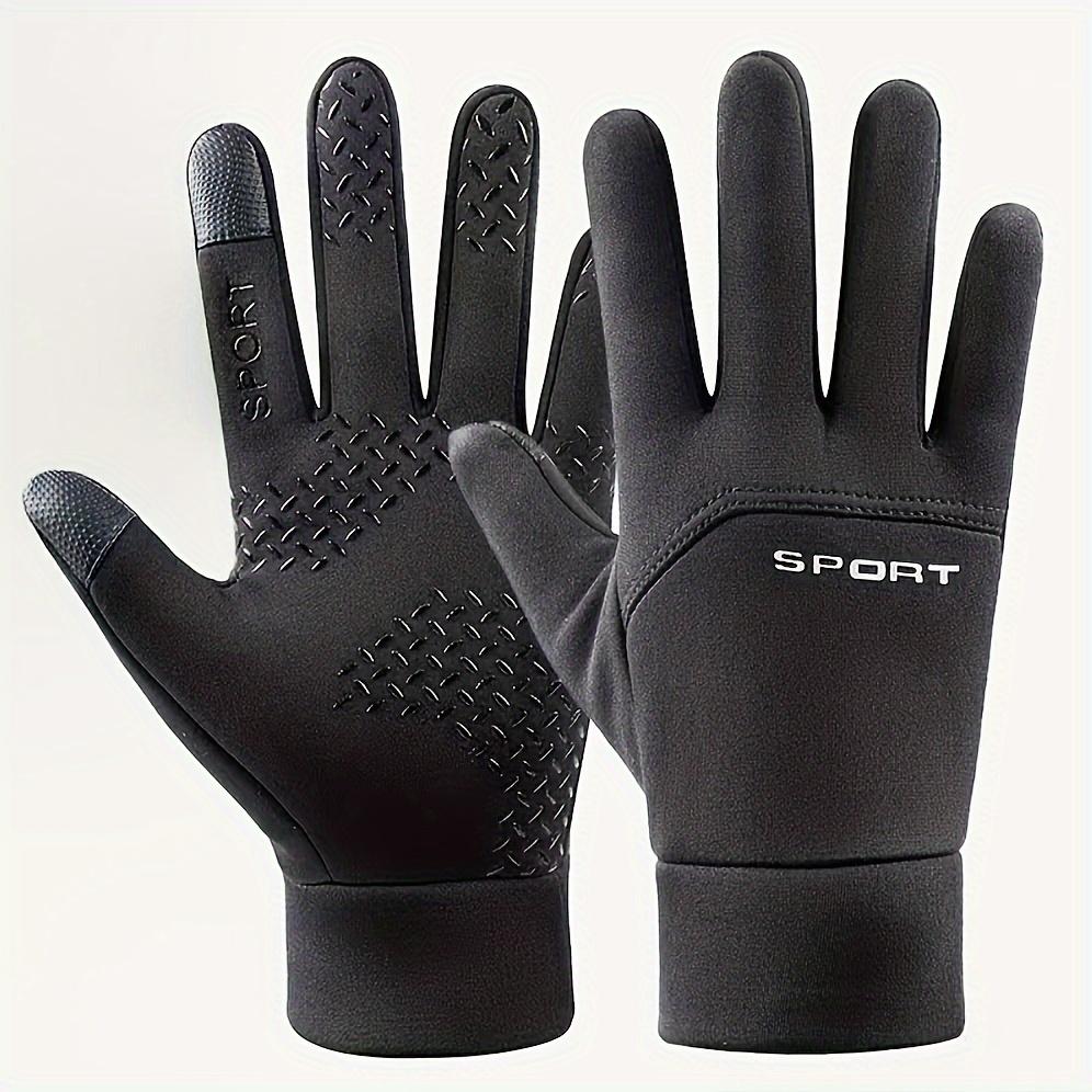 Winter Outdoor Insulated Gloves For Sports, Cycling, Skiing, And Touchscreen Waterproof Gloves For Men - Keep Hands Warm