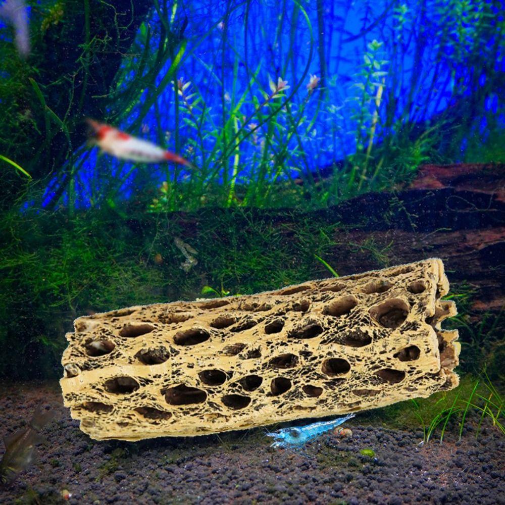 Simulation Shrimp Hiding Cave Trunk Shape Shrimp Shelter Fish Shrimp Dodging House Aquarium