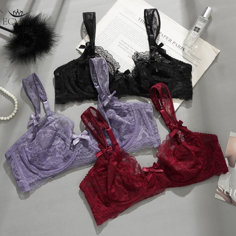 Кружевной пуш-ап бюстгальтер трусы для женщин сексуальный мягкий бюстгальтер на косточках ультратонкий удобный дышащий бюстгальтер нижнее белье