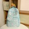 Female Schoolbag Printed Backpack Student Large Capacity Backpack