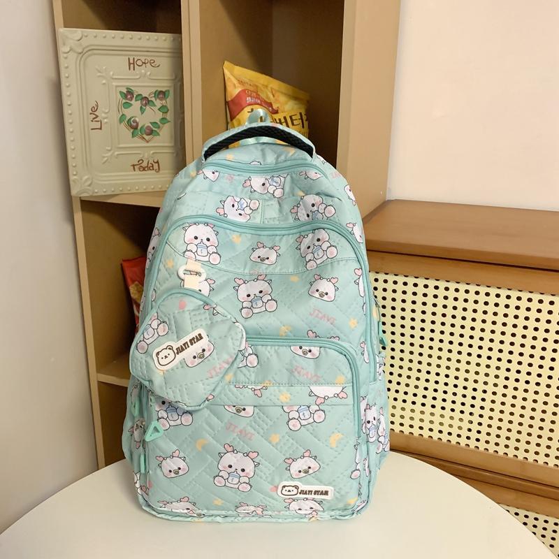 Female Schoolbag Printed Backpack Student Large Capacity Backpack