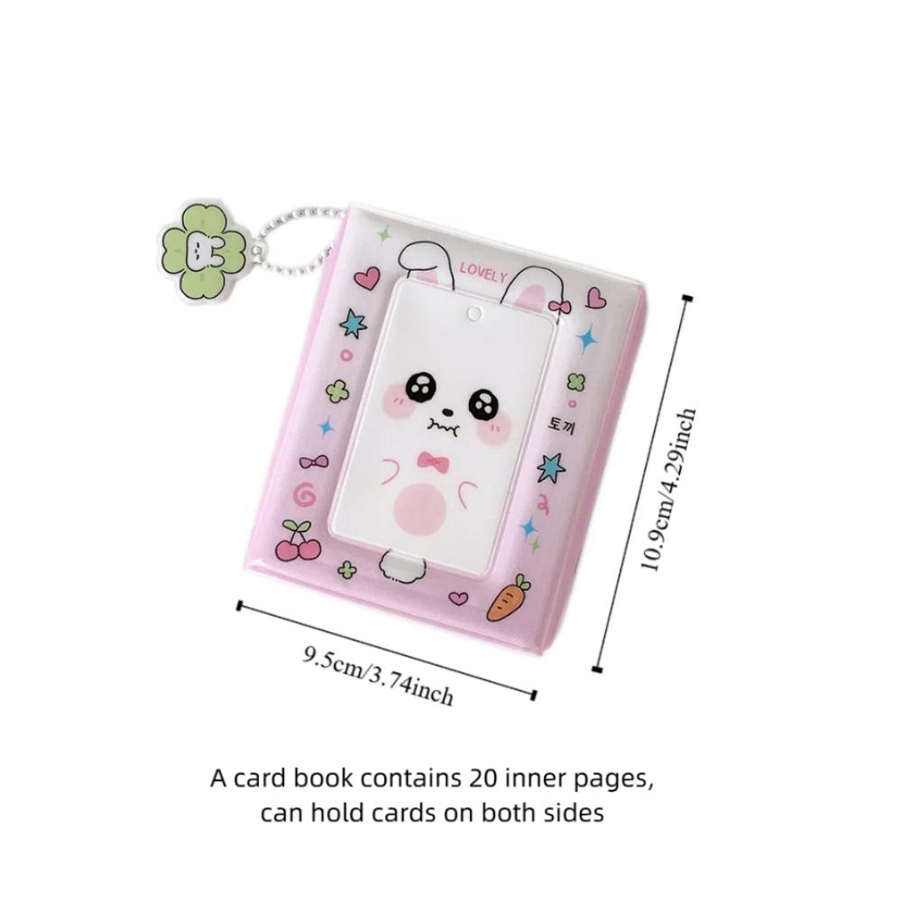 3in ID Photo Korean Photocard Holder PVC Card Cover Idol Card Display Protector School Stationery