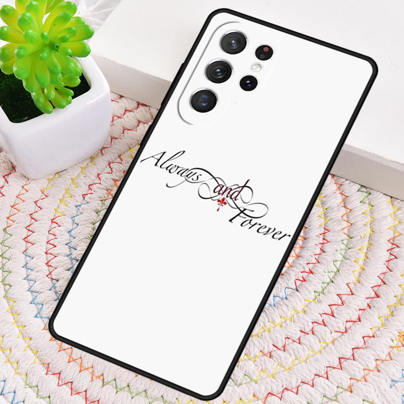 Чехол для телефона 'Всегда и Навсегда Дневники Вампира' для Samsung Galaxy note 10 pro S26 Ultra S23 S24 FE S25 S21 S22 PLUS Cove