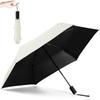 New for 2025 Folding Parasol with UV Light Heat Lightweight Automatic Folding UV Sun Heatstroke Suitable for and Comes with Umbrella Compact and