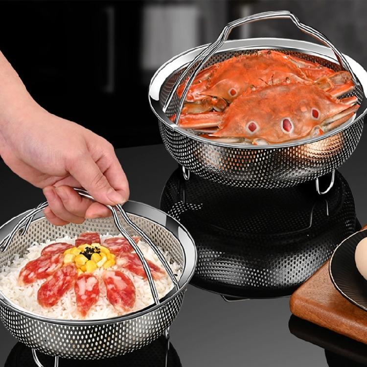 Пароварки из нержавеющей стали Корзины для слива Сливные корзины для риса, яиц, овощей, мяса