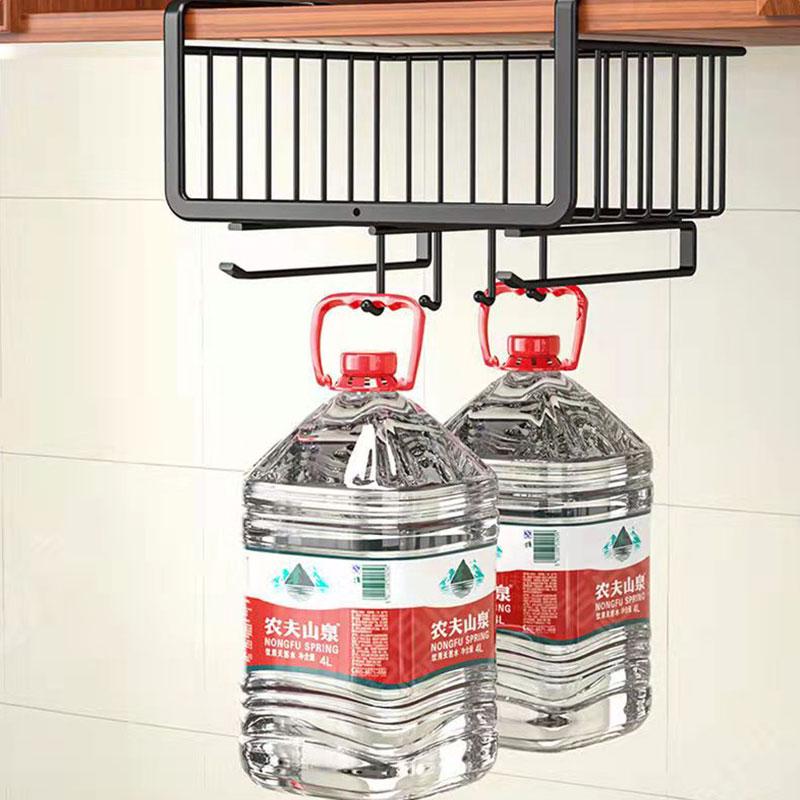 Кухонные полки Шкафы Вешалки Шкафы Многоуровневые крючки для стеллажей Подвесные корзины Шкафы Столы Инструменты для хранения Шкаф Перевернутая полка