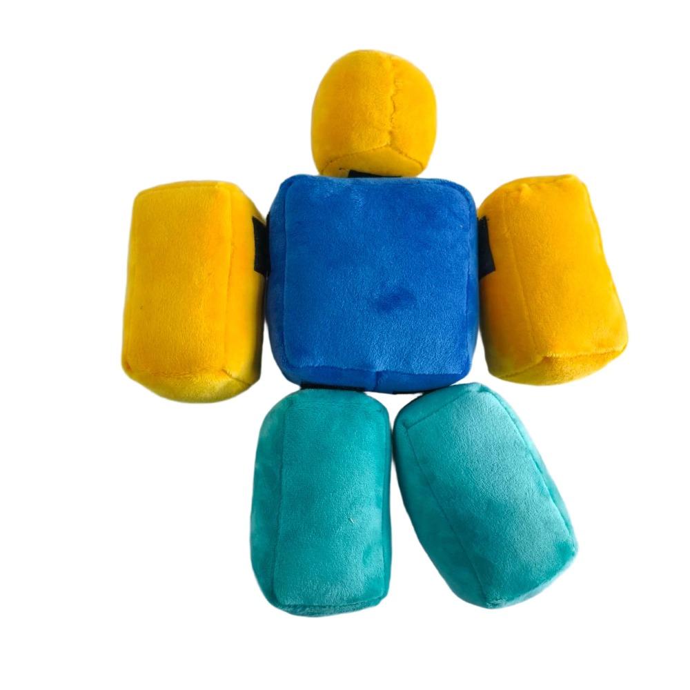 Roblox Нуб Съемная Плюшевая Игрушка Игровой Периферийный Игровой Аксессуар Мягкая Кукла Идеальный Подарок на День Рождения Для Детей Детей Малышей