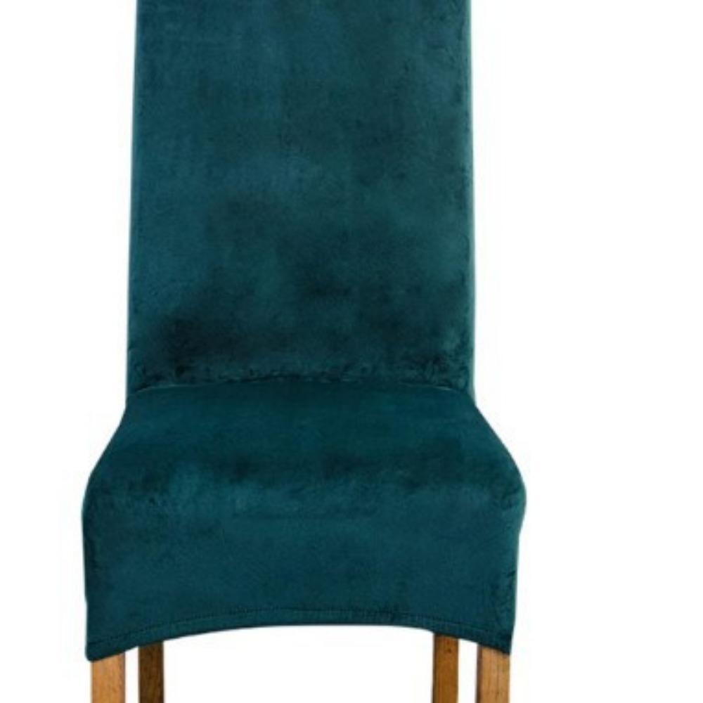 Stretch Velvet Chair Cover Universal Elastic Spandex Slipcover for Home Hotel Dining Chairs