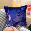 Re Zero Аниме Кленовый Дизайн Наволочка Счастливый Осенний Урожай Декор Праздничный Декораци Наволочка