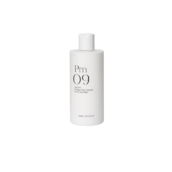 Am:Tree High-Moisture Perfume Body Lotion - Pm09 Hug Night (Woody Violet Scent) + Dedicated Pump Included (300ml), 1ea