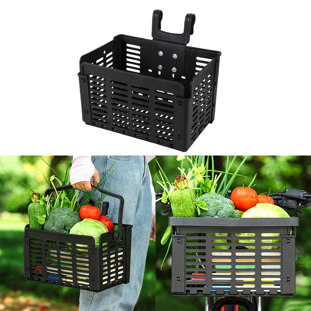 Сумка для переноски велосипедной корзины Съемная Велоспорт Складная