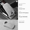 Car Center Console Gear Shift Head Knob Cover Trim Alcantara Suede For Peugeot 4008 5008 508L 2008 3008 GT car accessories