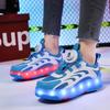 TUINANLE Детская обувь для роликовых коньков с зарядкой через USB, детские кроссовки с автоматической светодиодной подсветкой и мигающей подсветкой для мальчиков и девочек