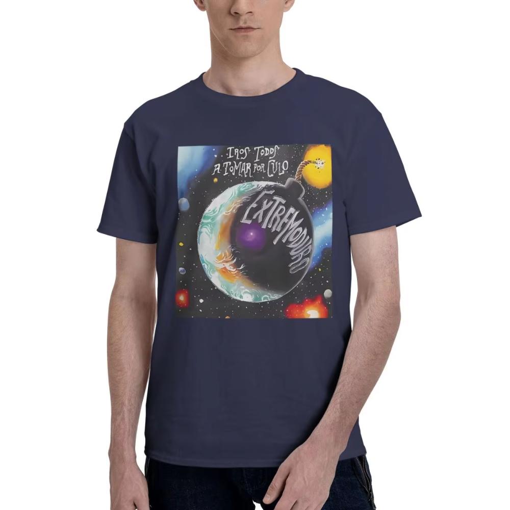 Extremoduro Cotton Casual Breathable Confortable Printed Oversized TShirt Mens and Womens Clothing Brands Male Wear