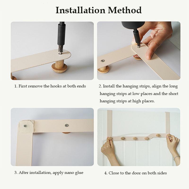 Железная дверь спальни Крючки Задняя дверь душевой кабины Вешалка для полотенец Держатель для сумок-вешалок Крючки