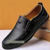 Мужские летние кроссовки высокого качества, роскошная мужская кожаная обувь ручной работы, повседневная уличная обувь для вождения на плоской подошве, Zapatos De Hombre