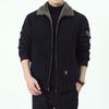 Male Thermal Windbreaker Plus Size Men's Warm Winter Corduroy Jackets and Coats Fur Collar Winter Casual Jacket Outwear