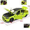 ABL1 1:24 BMW M3 CS LCI G80 Mpower Supercar Alloy Car Model Sound and Light Pull Back Children's Toy Collectibles Birthday Gift