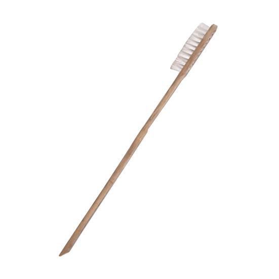 Щетка для птичьей клетки с длинной ручкой Деревянная щетка для чистки клетки для попугаев Товары для домашних животных Очиститель оборудования для птиц