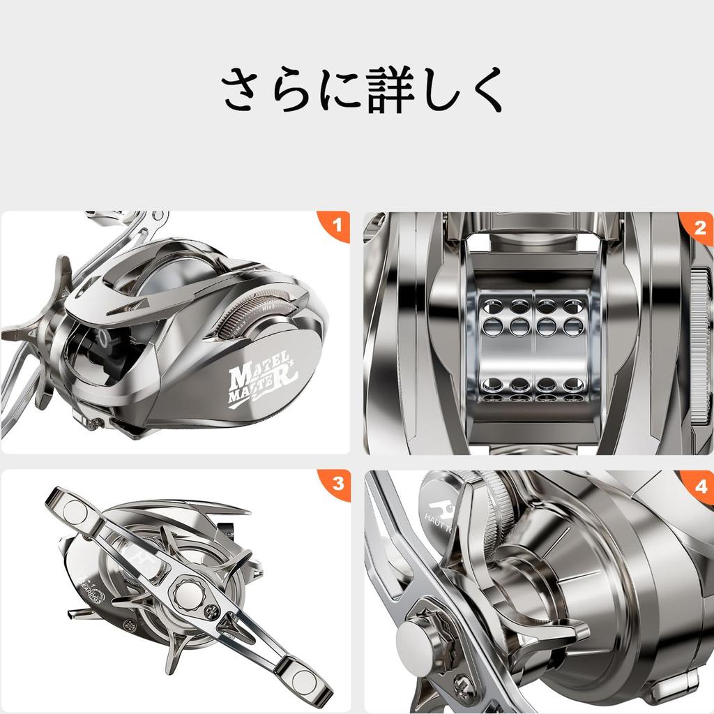 Катушка для ловли рыбы на приманку с двойным передаточным отношением и максимальным сопротивлением, магнитная рыбалка на море, пресноводной лодке, каяке, красном море, ловля рыбы на голубую рыбу, правое использование, левое/правое