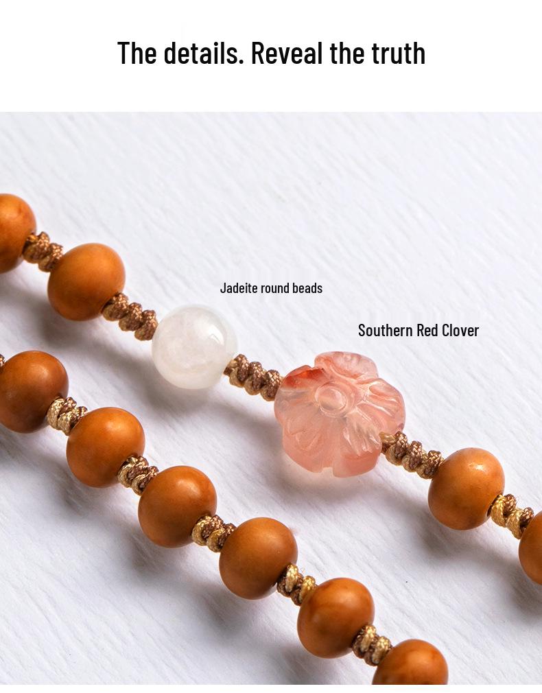 Ожерелье-подвеска в древнем стиле, ручной работы, из косточек оливы и жадеита, для женщин