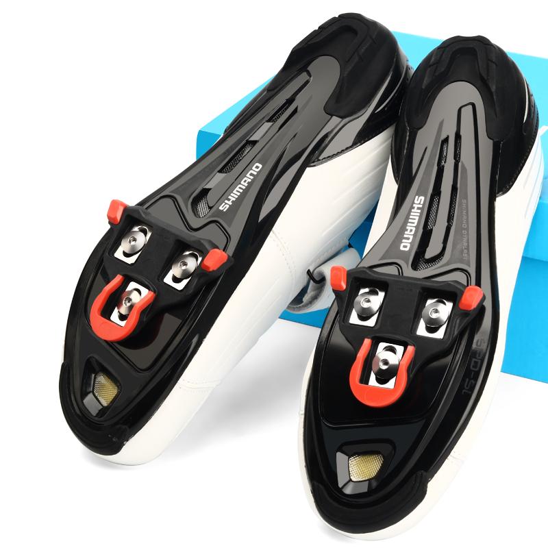 1Pair Road Bike Pedal Cleat Plastic Bicycle Shoe Universal Self-Locking Pedales For Shimano SH10 SH11 SH12 Cycling Pedal Cleats