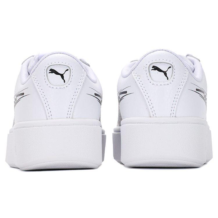 Puma Кроссовки Vikky Stacked L Sketch Белые/Черные Женские 385549-01