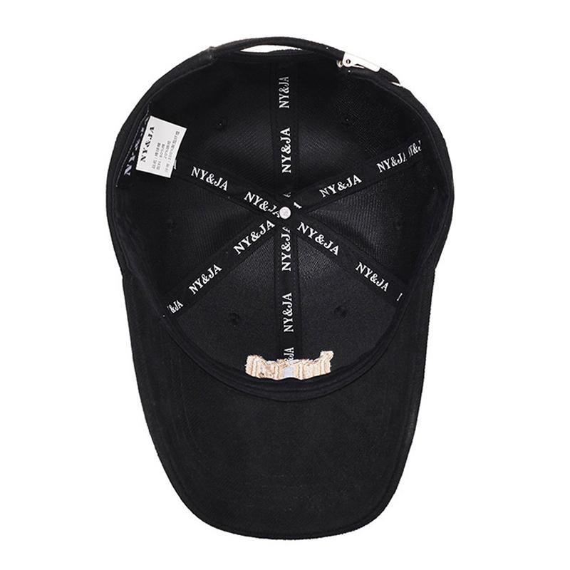 Embroidered Letter Cap Women's Spring Autumn Sunshade Baseball Cap Men's Outdoor Cap