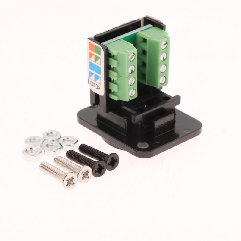 Cat5E Rj45 Сетевая Кабельная Розетка Монтажный Модуль Экранированный Беспаечный Удлинитель Сетевого Кабеля Разъем Панели Cat 5
