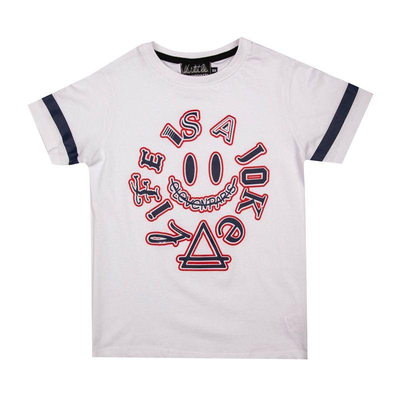 Детская футболка с принтом ELEVEN PARIS