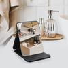 LONGWIN Tabletop Makeup High Folding Large Adjustable Compact Storage for Convenient Storage Mirror, Mirror, Reflectivity, Mirror, Mirror, Angle,