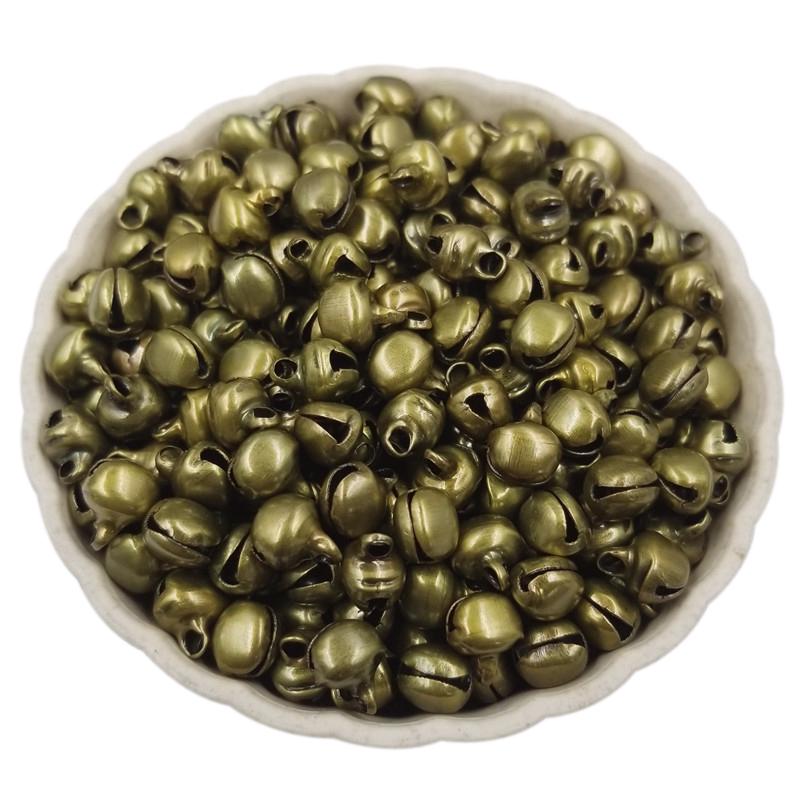 Творческий Craft DIY ювелирные аксессуары кулон DIY браслет ожерелье 6-12 мм железные колокольчики 10-50 шт подарочные подвески рождественские колокольчики